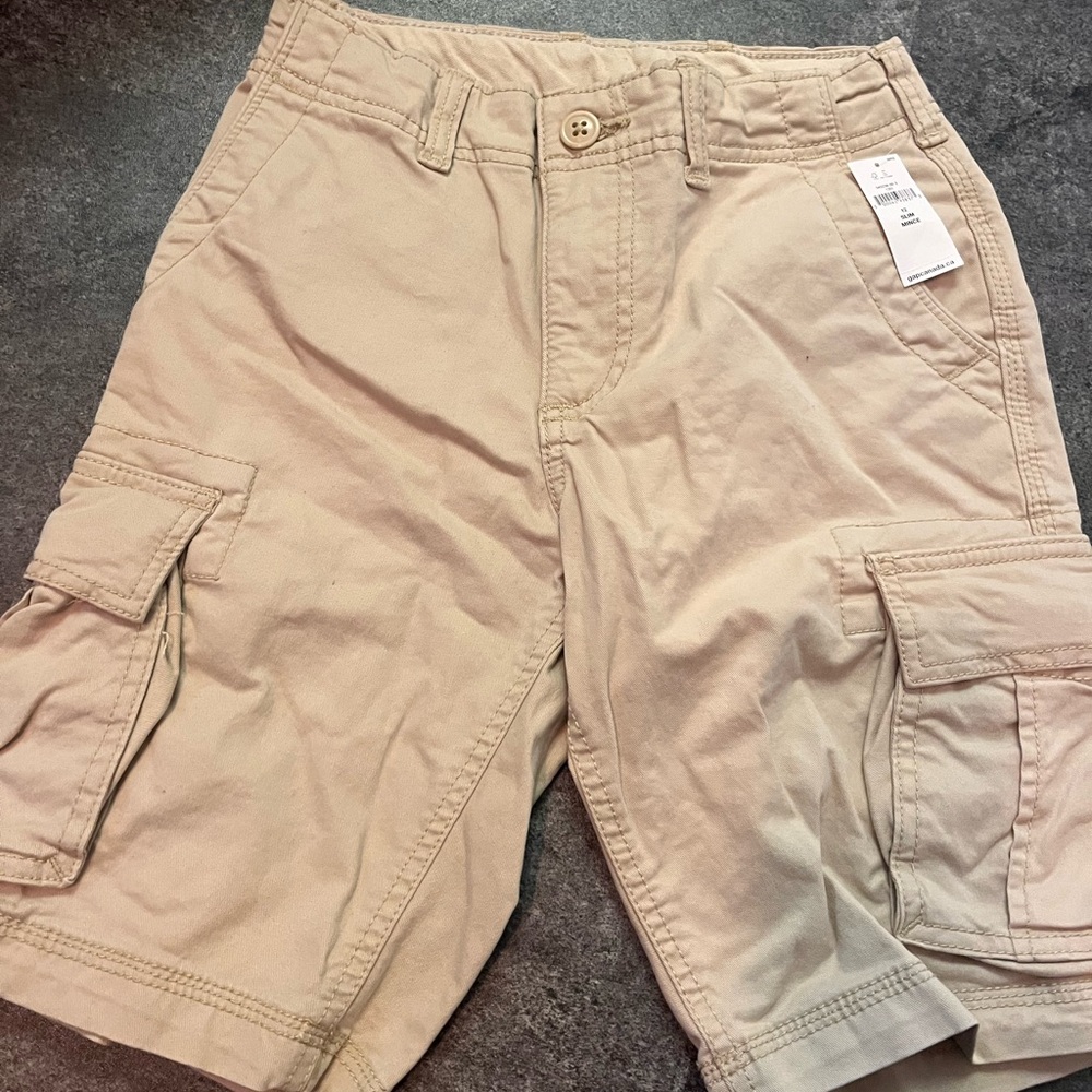 GAP Kids Beige Cargo Shorts
